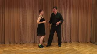 Rockabilly Dance 102a LEAD FOLLOW quotdrdancerightcom for all info [upl. by Ermina771]