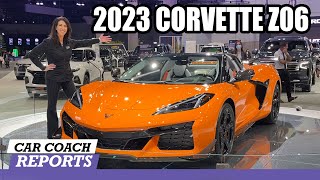 2023 Chevrolet CORVETTE Z06  DETAILS and Interview with Shad Balch [upl. by Fan]