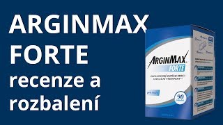 Arginmax Forte  rozbalení a recenze [upl. by Cornwall752]