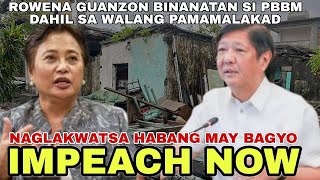 ROWENA GUANZON BINANATAN SI PBBM ROMUALDEZ AT LIZA MARCOS IMPEACH NOW [upl. by Bud]