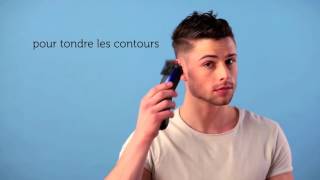 Tutoriel coupe cheveux homme  Side Swept et dégradé avec la tondeuse Precison Cut HC5900 [upl. by Daley141]