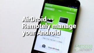 AirDroid Remotely manage your Android from a Web browser [upl. by Standish]