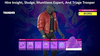 Hire Insight Sludge Munitions Expert And Triage Trooper Fortnite [upl. by Timon]