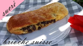 RECETTE DE LA BRIOCHE SUISSE RECETTE FACILE [upl. by Arrahs]