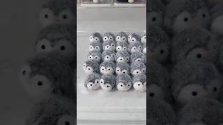 Mini penguins penguin squishy stressfree stressrelief diycraft cute diyproject satisfying [upl. by Natelson]