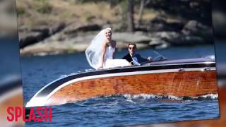 Julianne Hough’s Gorgeous Wedding Ceremony  Splash News TV [upl. by Bogey439]