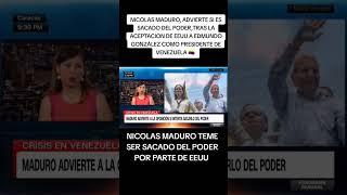 SALIDA DE AMIGO DE NOROÑA EN VENEZUELA TRUMP RECONOCE A EDMUNDO GONZÁLEZ PRESIDENTE ELECTO [upl. by Ellak230]