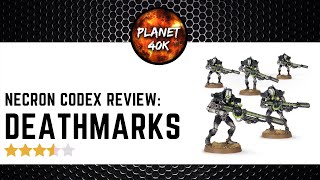 Necron DEATHMARKS REVIEW  New 9th Edition Codex  Warhammer 40k [upl. by Naes]