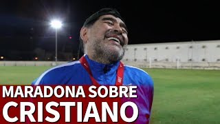 ¿Cristiano el mejor de la historia La reacción de Maradona es oro  Diario AS [upl. by Mudenihc423]