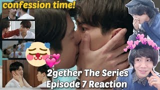 Eng Sub THE BEST EPISODE คั่นกู Ep 7  2gether the Series ReactionCommentary [upl. by Tani]