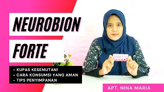 Neurobion Forte  vitamin saraf vitamin B1 vitamin B6 vitamin B12  mengatasi penyebab saraf kejepit [upl. by Juliane]