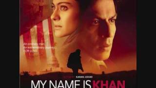 My Name Is Khan  Tere Naina Lyrics Video [upl. by Htiekal]