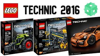 LEGO Technic 2016 [upl. by Namie]