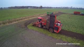 Rübenroden 2016 mit Holmer Fendt Deutz THYPHOON G [upl. by Neelehtak]