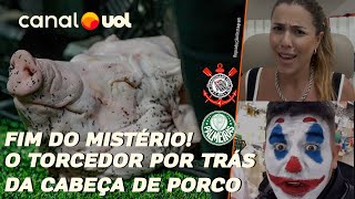 TORCEDOR QUE LEVOU CABEÇA DE PORCO À ARENA EXPLICA COMO ANIMAL FOI PARAR NO GRAMADO [upl. by Dawkins339]