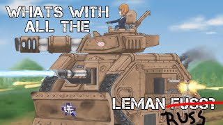 A Tankers View of the Leman Russ Tank  Warhammer 40K [upl. by Steffie67]