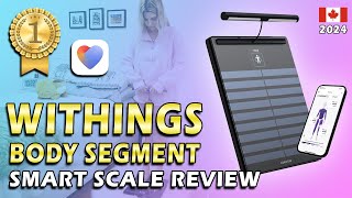 WITHINGS BODY SEGMENT UNBOXING amp REVIEW SMART SCALE  4K withings [upl. by Marius]