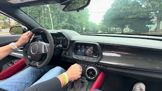 2024 Camaro ZL1 Collectors Edition driving video [upl. by Hulburt]