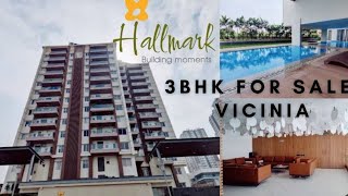 3bhk for sale  hallmark vicinia  semi furnished  nanakaramguda  Hyderabad [upl. by Ymmit441]