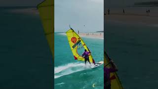 Unbelievable Windsurfing Action Pro Riders Tackle Huge Waves with Style [upl. by Nitsrik47]