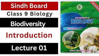 biodiversity  introduction to biodiversity  class 09 biology Sindh board new book [upl. by Adidnac54]