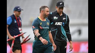 Australia Win Shortened Match  SHORT HIGHLIGHTS  BLACKCAPS v Australia  T20I 3 Eden Park [upl. by Cristi]