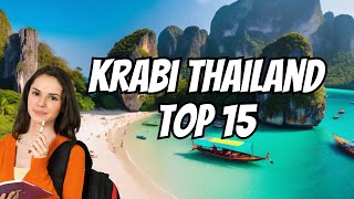 Krabi Thailand 15 Best Things to Do in Krabi [upl. by Elin692]