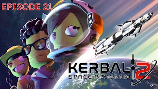 Lets Play Kerbal Space Program 2  Episode 21 This is kinda hard to get into orbit [upl. by Ferrell143]