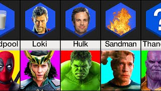 Comparison Marvel Characters And Their Weaknesses [upl. by Enelrats]