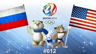 Olympia 2014 Sotchi 012  Russland  USA [upl. by Maxfield]