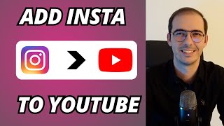 How to Add Instagram Link to YouTube Channel amp Descriptions 2024 [upl. by Nemaj358]