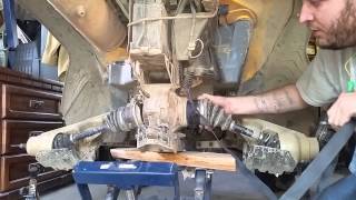 Can Am RenegadeOutlander Easy Cv Axle Removal [upl. by Enida]