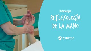 Reflexología de la mano como complemento de la reflexología podal  CIM Formación [upl. by Lesslie]