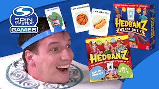 How to Play Hedbanz  Spin Master Games  Party Games [upl. by Adyam]