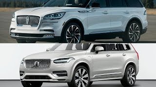 2020  Volvo XC90 VS Lincoln AVIATOR [upl. by Anhsirk837]