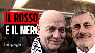 Croci celtiche Lenin e tanti NoVax cosa ho visto allevento del nuovo partito di Alemanno [upl. by Mlehliw]