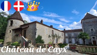 We visit Cháteau de Cayx a French wine castle owned by the royal Danish family  our Camper trips [upl. by Ardell]