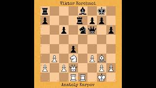 Anatoly Karpov vs Viktor Korchnoi  World Championship Match 1981 [upl. by Vastha]