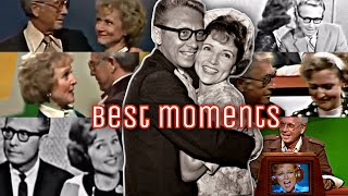 Best moments of Betty White amp Allen Ludden Tattletales Match Game Password ampmore [upl. by Htur]