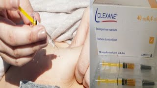 Clexane 4000antixa IU04ml injin pregnancy in urduEnoxaprin sodiumprevent blood clots DVThow [upl. by Llet]