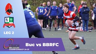 Buc vs BBRFCeltics  Belgian Championship 2425  Leg 2 [upl. by Nosille810]