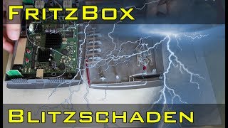 How To FritzBox 7390 BlitzschadenGewitterschaden Fix [upl. by Ameen]