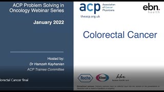 Colorectal Cancer ACP Problem Solving in Oncology Webinar [upl. by Ellehsad]