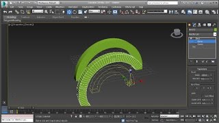 3ds Max Bend Modifier Tool Tutorial [upl. by Nomae338]