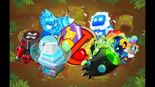 BTD6  Logs CHIMPS Round 200 with only 6 Towers [upl. by Eldoria]