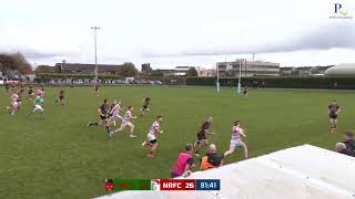 Highfield RFC v Nenagh Ormond RFC  26th October 2024 [upl. by Ahsinat]