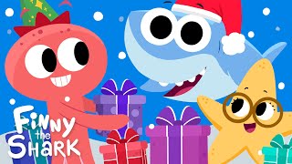 Merry Christmas Finny  Finny The Shark  Cartoon For Kids [upl. by Mcclelland]