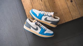 Air Jordan 1 Low SE quotTokyo Vintagequot Review amp OnFeet [upl. by Reivaj]