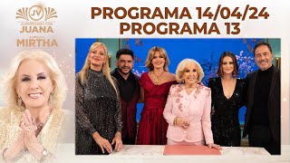 ALMORZANDO CON JUANA  ESPECIAL MIRTHA  DOMINGO 140424  PROGRAMA 13  TEMPORADA 2024 [upl. by Susan]