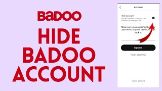 How to Hide Your Badoo Profile 2024  Invisible Mode on Badoo [upl. by Anaizit]